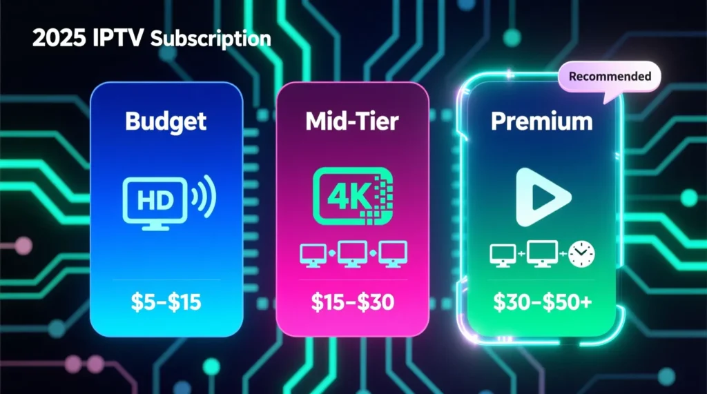 iptv subscription cost