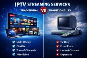 IPTV Streaming Services vs Traditional TV