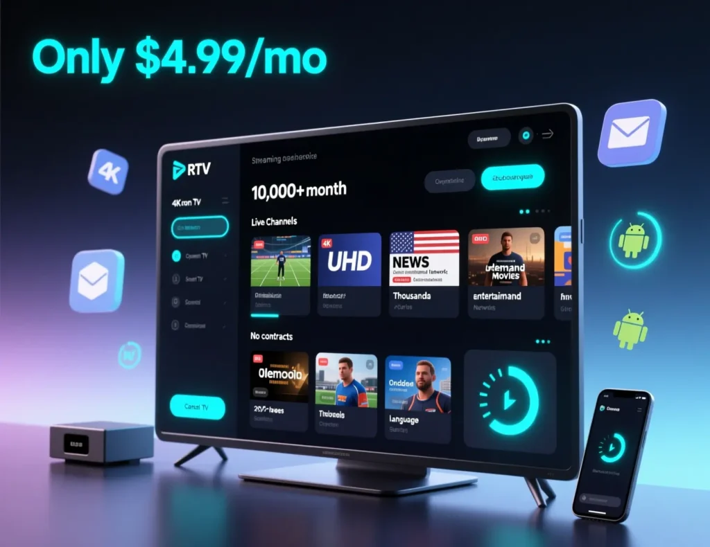 cheap IPTV service under $5