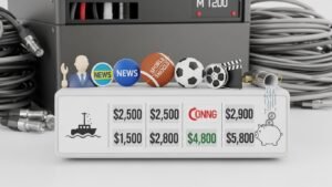 Pricing Comparison Cable vs. Legal IPTV vs. Private IPT