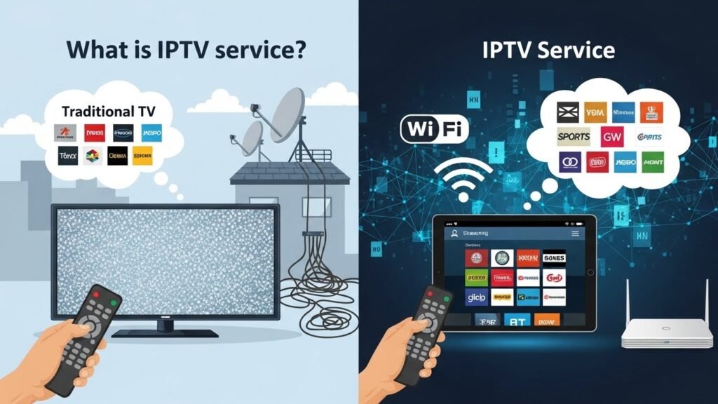 What is IPTV service?