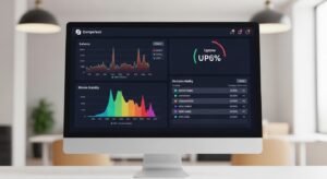 IPTV performance evaluation dashboard with stability metrics